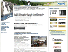 Tablet Screenshot of matkailu.puolanka-lehti.fi